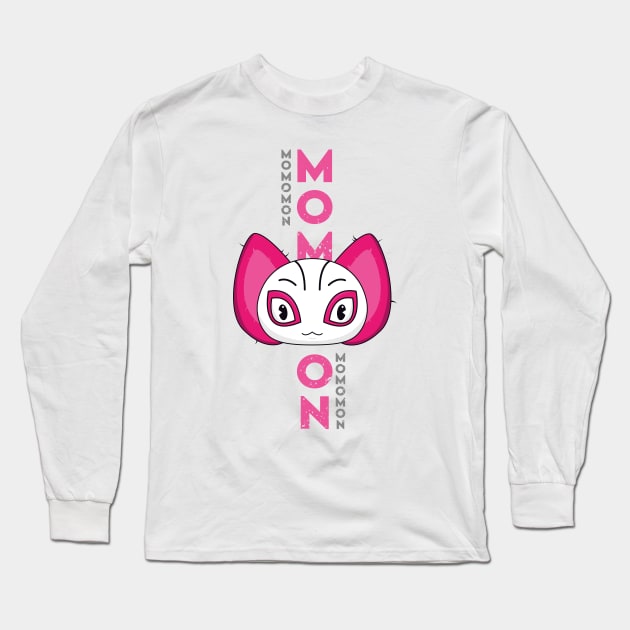 Bullet Train Momomon: Full Speed Ahead Long Sleeve T-Shirt by necronder